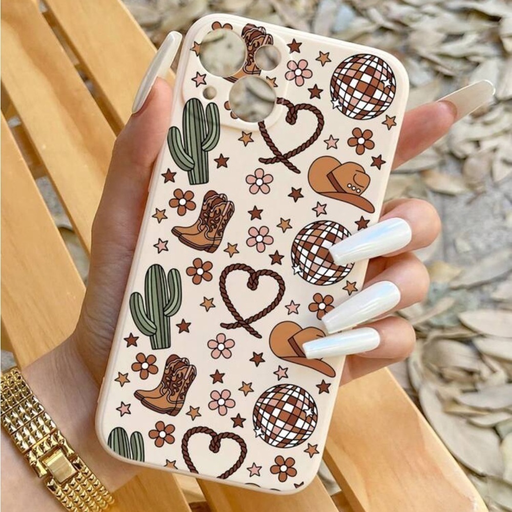 ⚠️Clearance iPhone 15/Pro/Pro Max Cowboy Western Style Phone Case - Picture 2 of 3